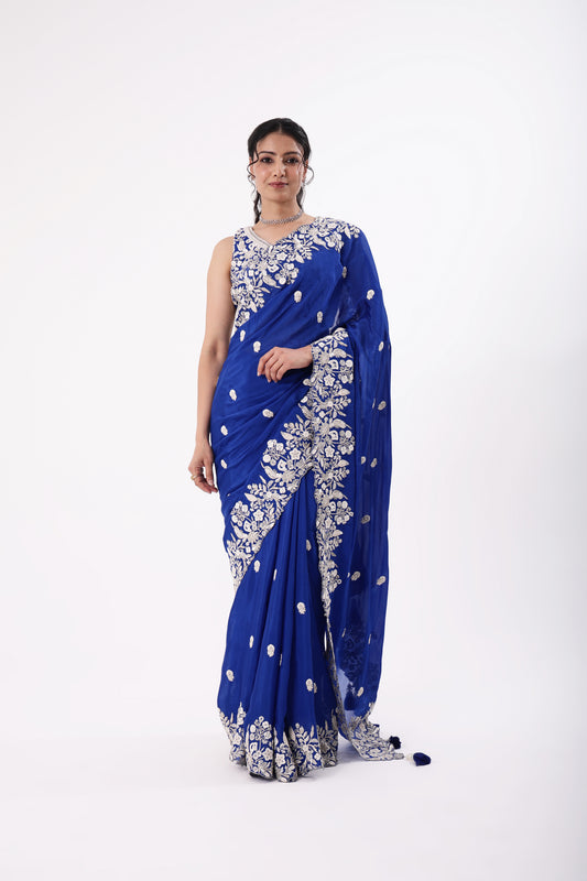 Saree With Readymade Blouse