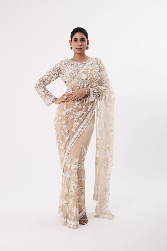 Saree With Readymade Blouse