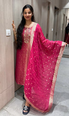 Pink kurta set