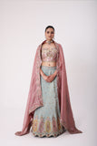 Dual Colour Lehenga Set