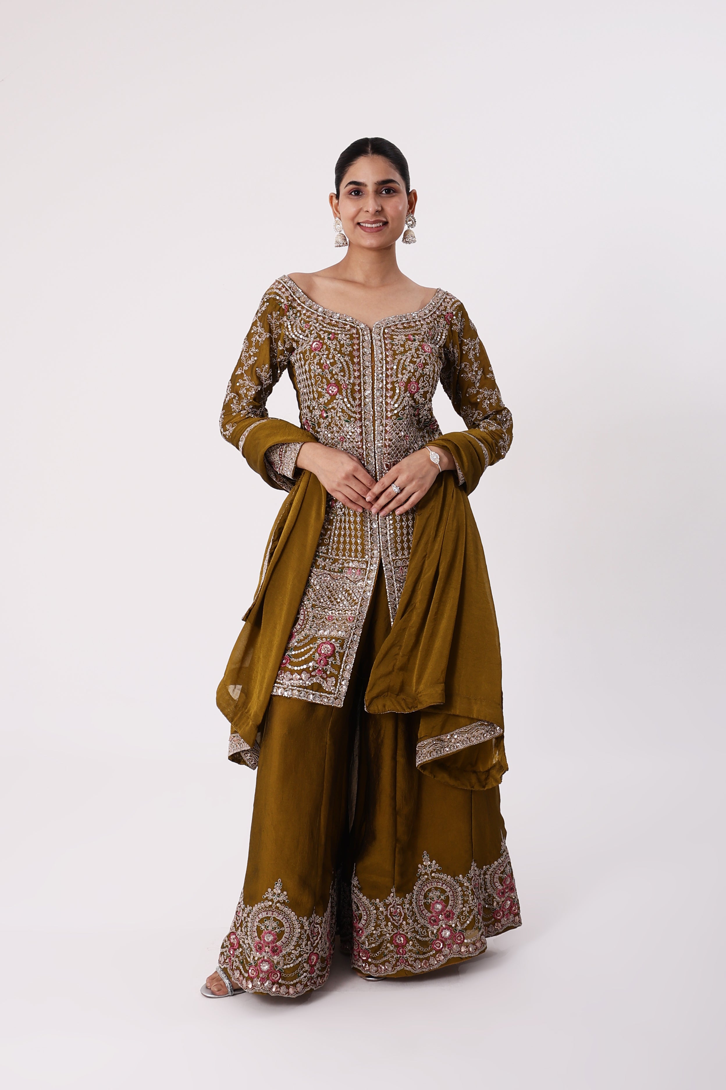 Designer Plazo Suit