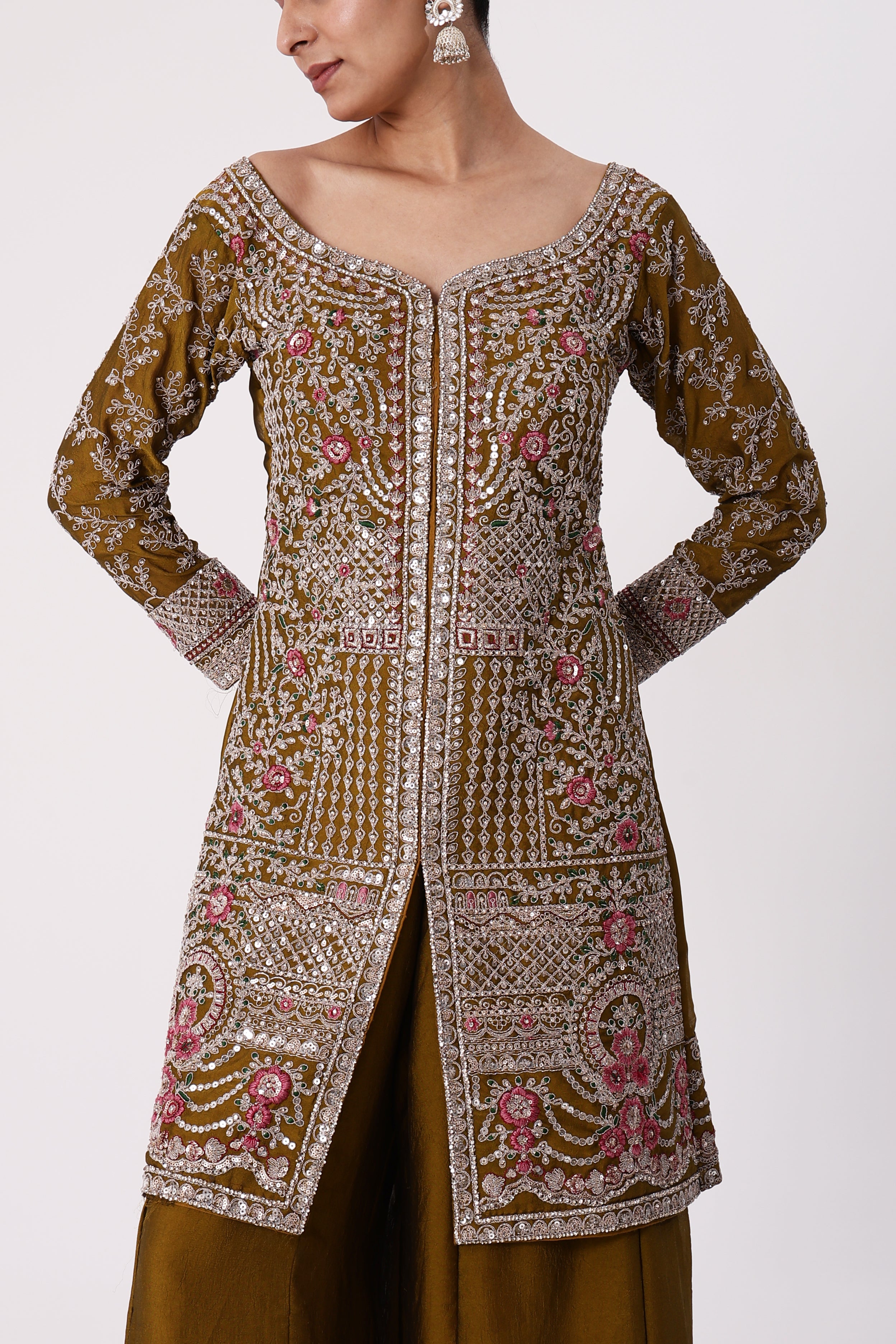 Designer Plazo Suit