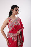 Saree With Readymade Blouse