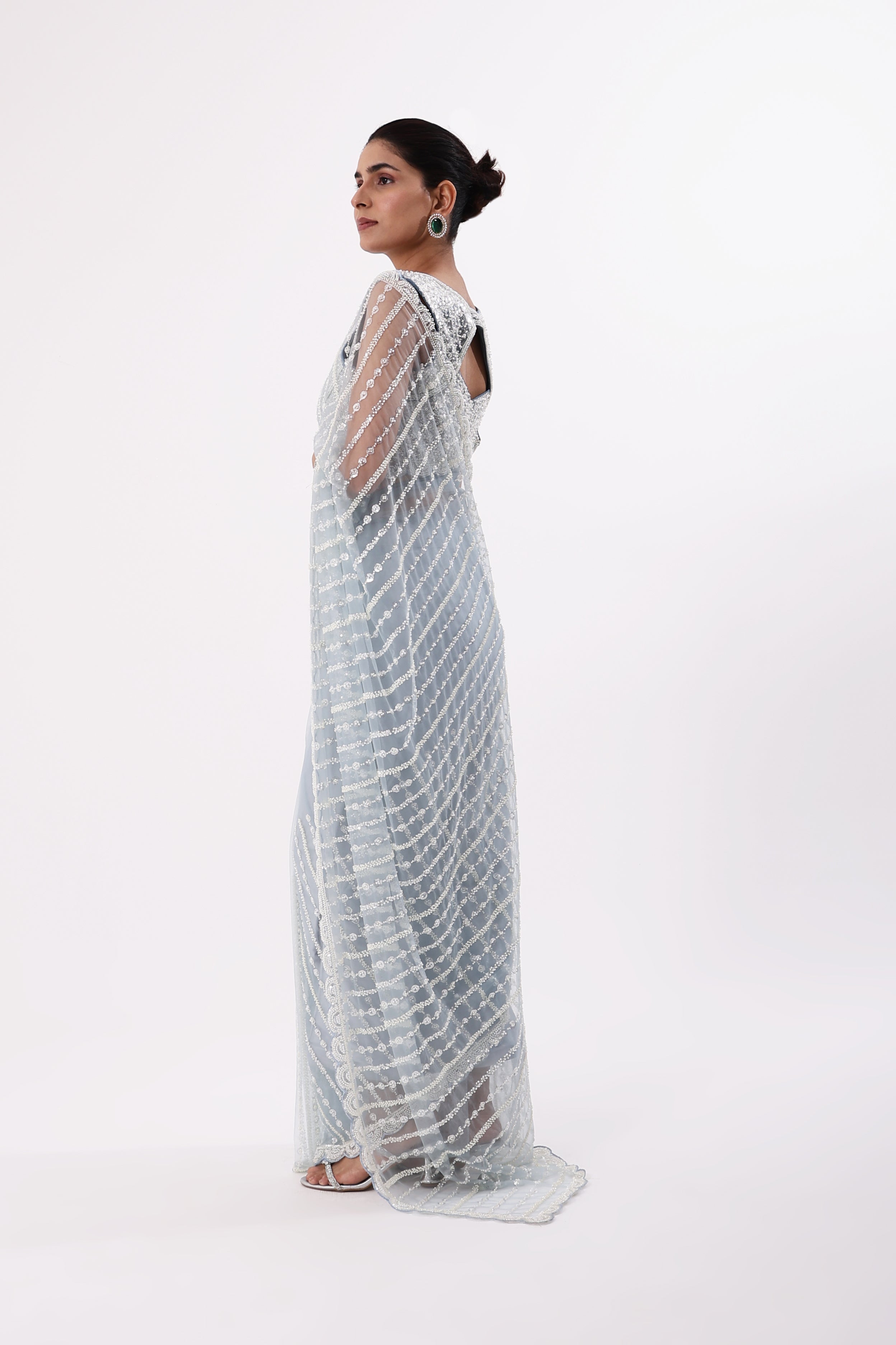 Saree With Readymade Blouse