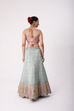 Dual Colour Lehenga Set