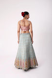 Dual Colour Lehenga Set